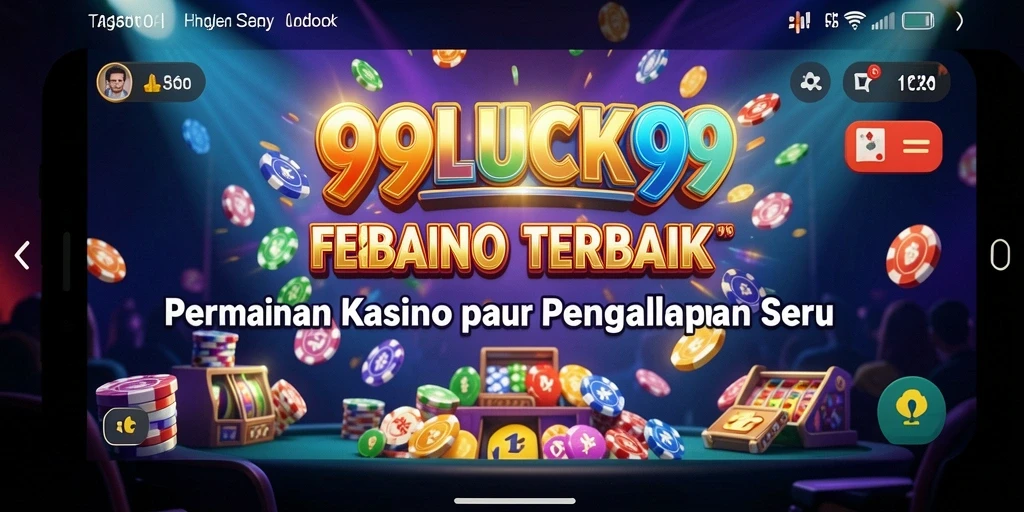 Tampilan gameplay seru di 99LUCK99 dengan berbagai permainan Kasino.