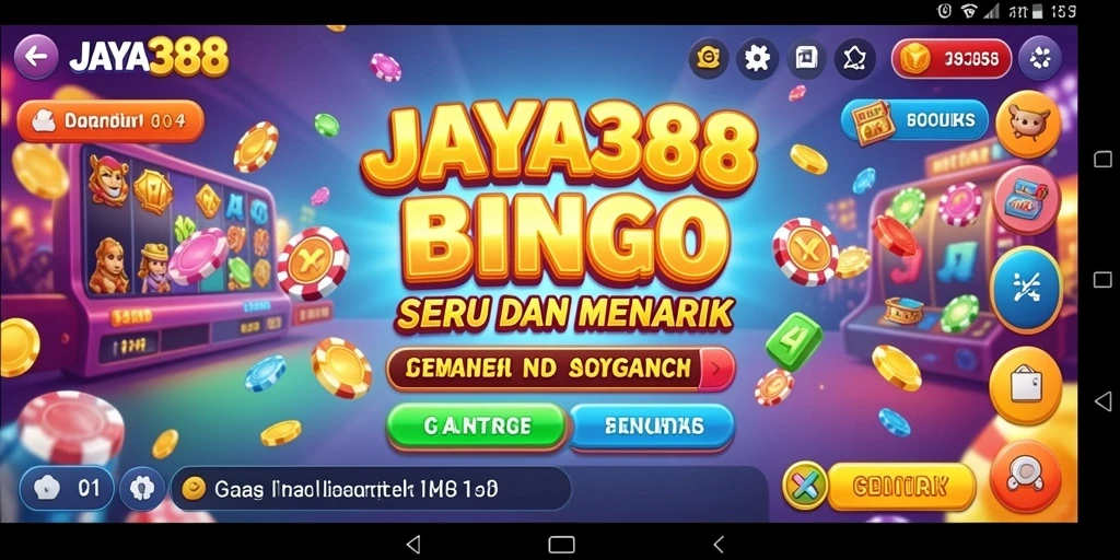 Tangkapan layar JAYA388 menampilkan suasana bermain Bingo yang mendebarkan.