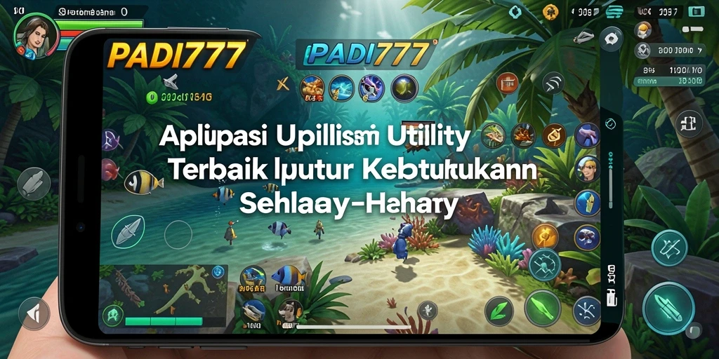 Tampilan antarmuka PADI777 yang sederhana dan fungsional.