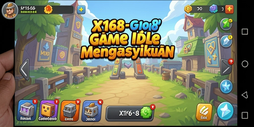 Tampilan gameplay X168 yang menawan dan mengasyikkan.